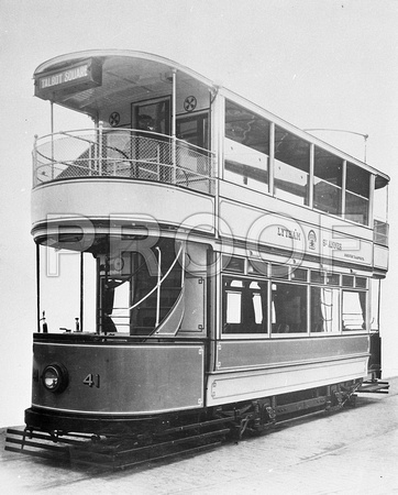 Lytham St Annes tram 41