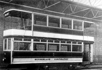 Sunderland tram 66 Mountain & Gibson Radial Brush