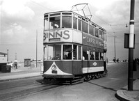 Sunderland tram 94 EMB Hornless EEC @ Seaburn 7.50