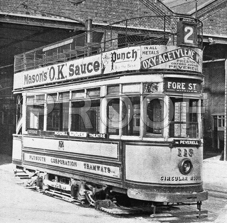 Plymouth tramcar 118