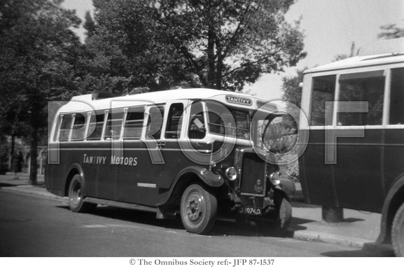 J 10740 Tantivy Motors 14  Leyland Cub SKP3 Burlingham