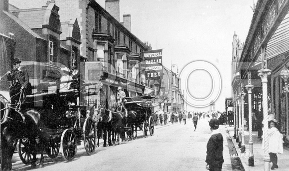 2 x carriages, Brookes Bros, High Street, Rhyl