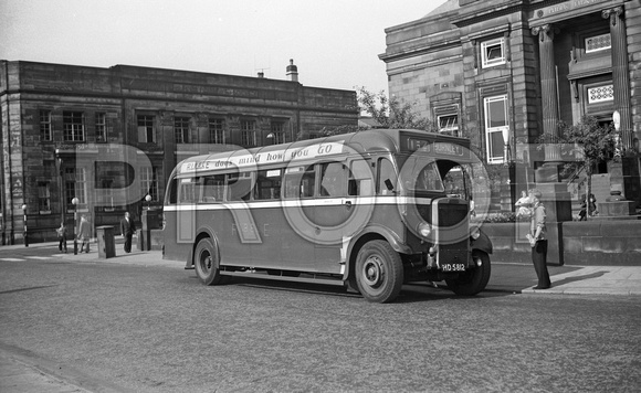 HD 5812 Ribble  Leyland TS7 Burlingham