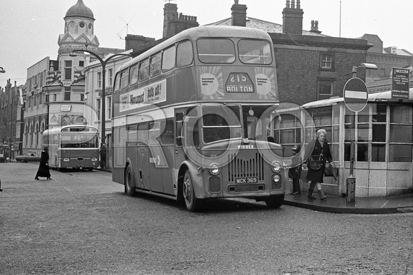 MCK 369 Ribble 1976 Leyland PD3 Burlingham