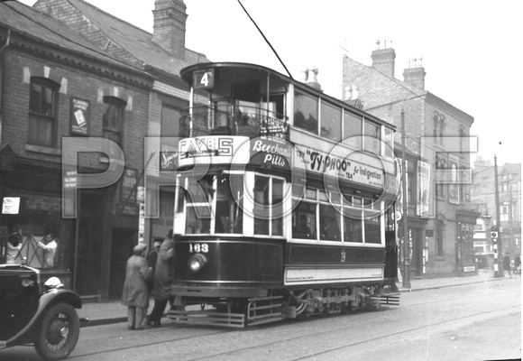 Birmingham Tram 163