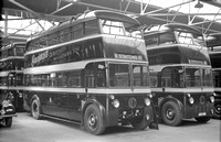 ARD 652 Reading 111 AEC trolleybus + 129