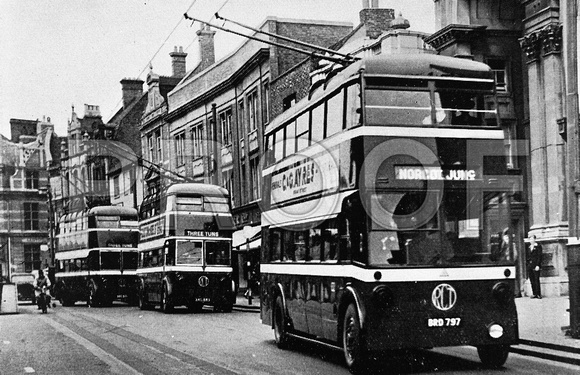 BRD 797 Reading trolleybus