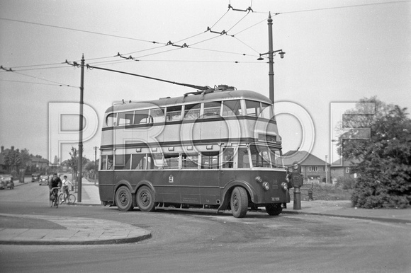 OC 1138 Birmingham CT trolleybus 38