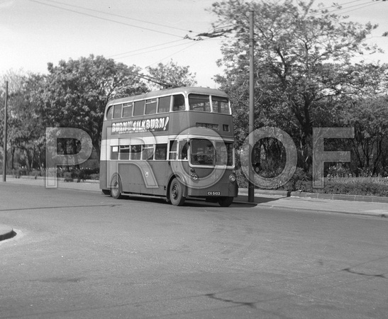 CU 5103 South Shields trolleybus 264