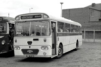 XRE 912H Poole Leyland PSU3:1R  Willlowbrook @ Newcastle June 1970