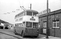 GFU 695 Grimsby-Cleethorpes trolleybus 112
