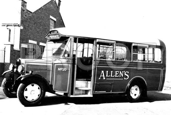 JU 324 Allen, Mountsorrel 20 Morris Commercial Willowbrook