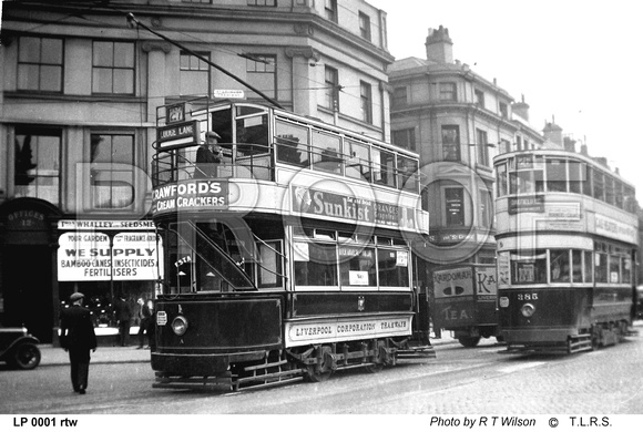 Liverpool Corporation tram 1