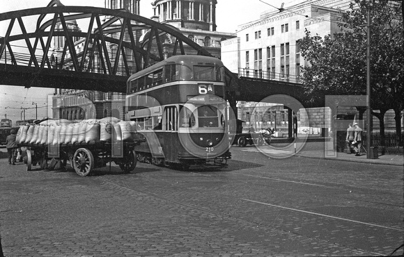 Liverpool Corporation tram 210