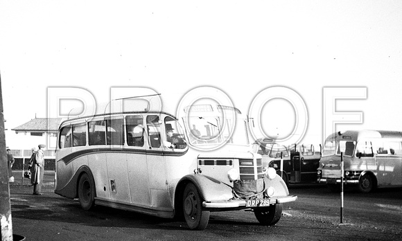 DRP 289 Head Bedford OB Duple Peterborough Bus Stn