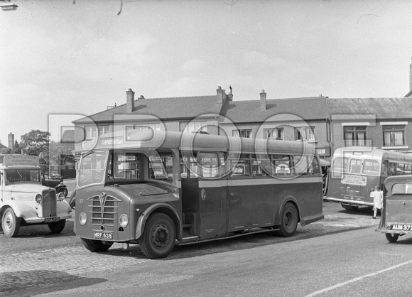 MRF 636 Wheildon (Green Bus), Rugeley 17