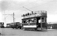 Isle of Thanet tram 36 + Thornycroft in background