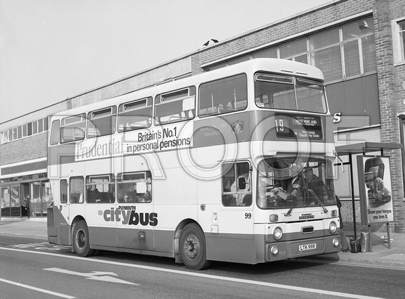 LTK 99R Plymouth City Bus 99 Leyland Atlantean Roe