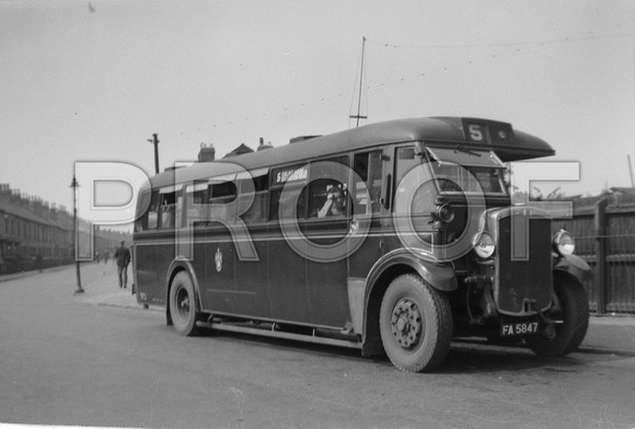 FA 5847 Bristol Omnibus