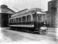 Newcastle tram 33.