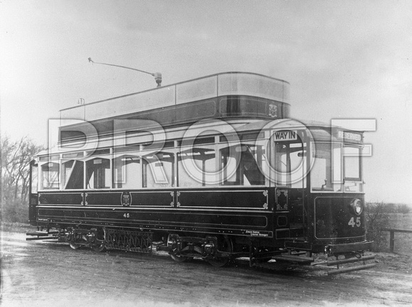 Newcastle tram 45