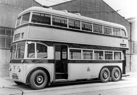 BVK 806 Newcastle trolleybus