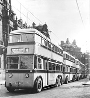 BVK 827 Newcastle trolleybus