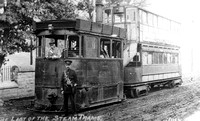Rawtenstall  Steam tram engine and car