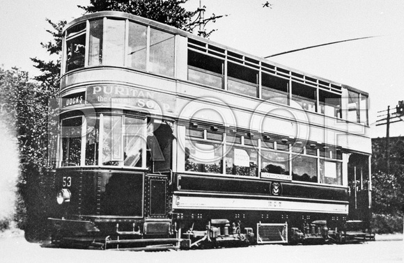 Newport tram 53.