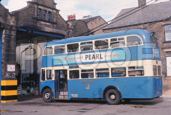 Bradford trolleybus 716
