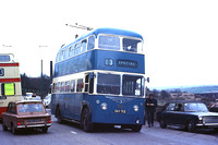 DKY 712 Bradford trolleybus 712