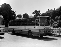 XPP 295X Armchair Leyland Tiger Plaxton in Thomas Cook livery 28.7.82