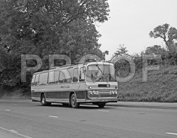 BAC 863J Shirleys Coaches Seddon Pennine IV Plaxton