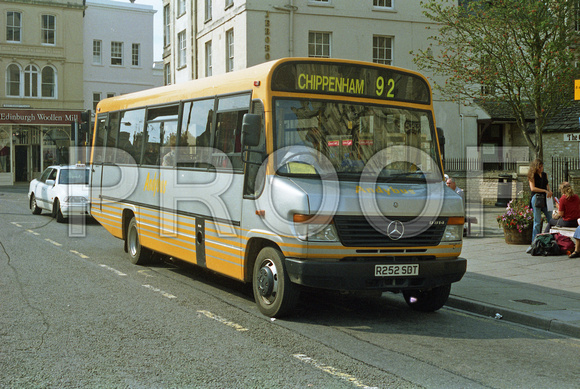 R252 SDT Andybus Mercedes 0014 Plaxton