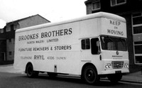 YDM 959H  Brookes Bros Bedford Marsden bodied removal lorry,
