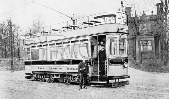 Burnley tram 12 Brill Milnes