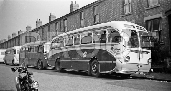 LOB 991 Allenways 28 Leyland Royal Tiger Burlingham