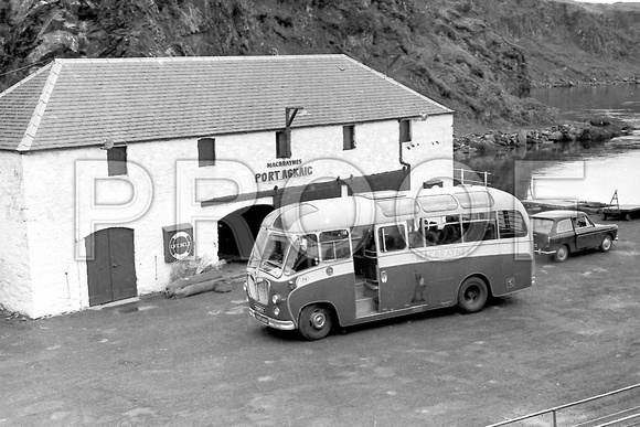 YYS 174 MacBrayne 54 Bedford CZ51  Duple @ Port Askaig