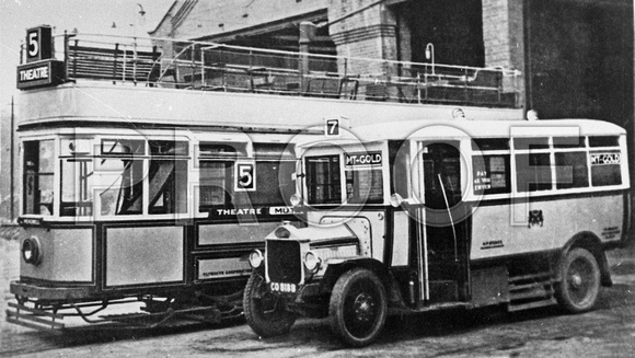 CO 8188 Plymouth Crpn Burford + tram