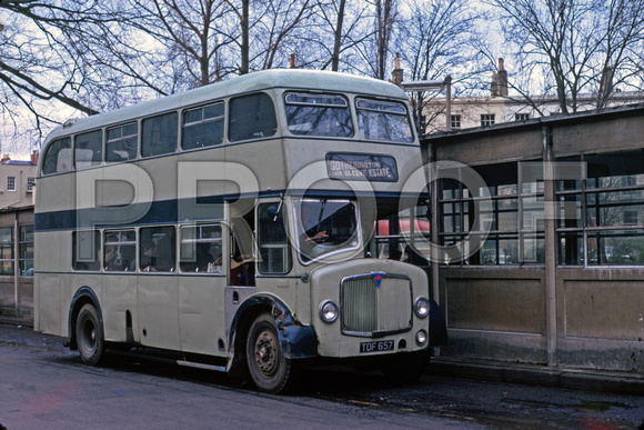 TDF 657 TDF 657 Kearsey 79 AEC Regent V Park Royal