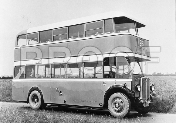 DH 8804 Walsall 6  AEC Regent Brush