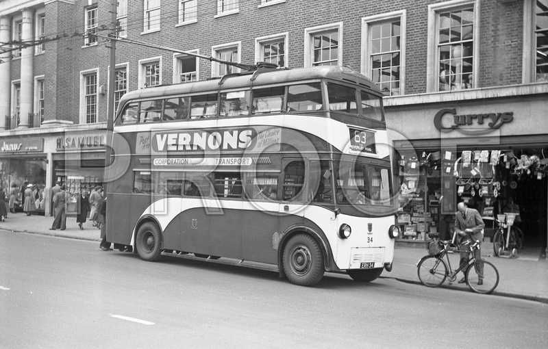 The Omnibus Society | Hull (Kingston Upon) Corporation Trolleybuses Inc ...