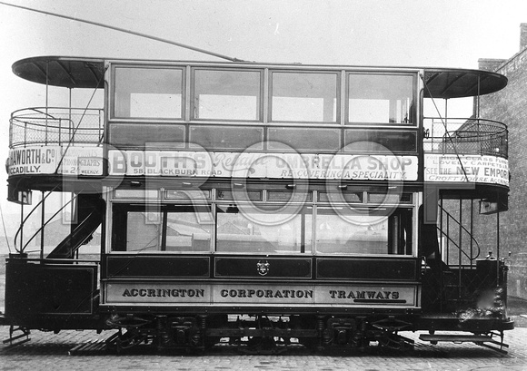 Accrington tram car