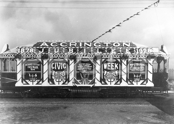 Accrington tram Civic Week