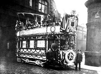 Oldham tram 'Bank the Tank' war effort