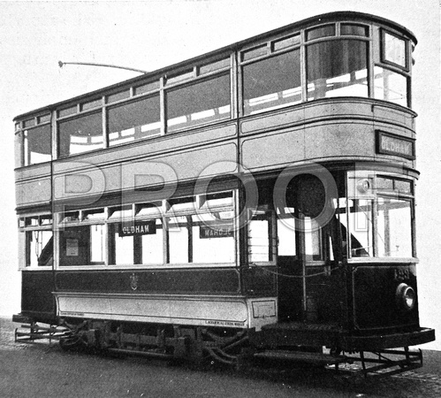 Oldham tram 123 Brill 21E EEC