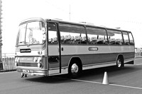 JR0000422 LGN 222K Hanworth Acorn Bedfont Sedon Plaxton Brighton 1972 Coach Rally - note reg no LLY 111K